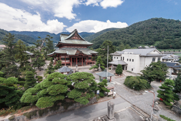 空撮業務-善光寺（甲府市）